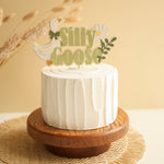 Silly Goose Cake Topper, Goose Baby Shower Decorations