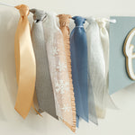 Winter Wonderland 'Oh Boy' Banner - Snowflake Baby Shower Decorations