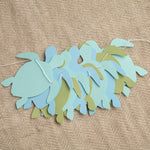 Sea Turtle Paper Party Garland - Ocean Birthday Decoration