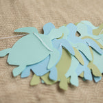 Sea Turtle Paper Party Garland - Ocean Birthday Decoration