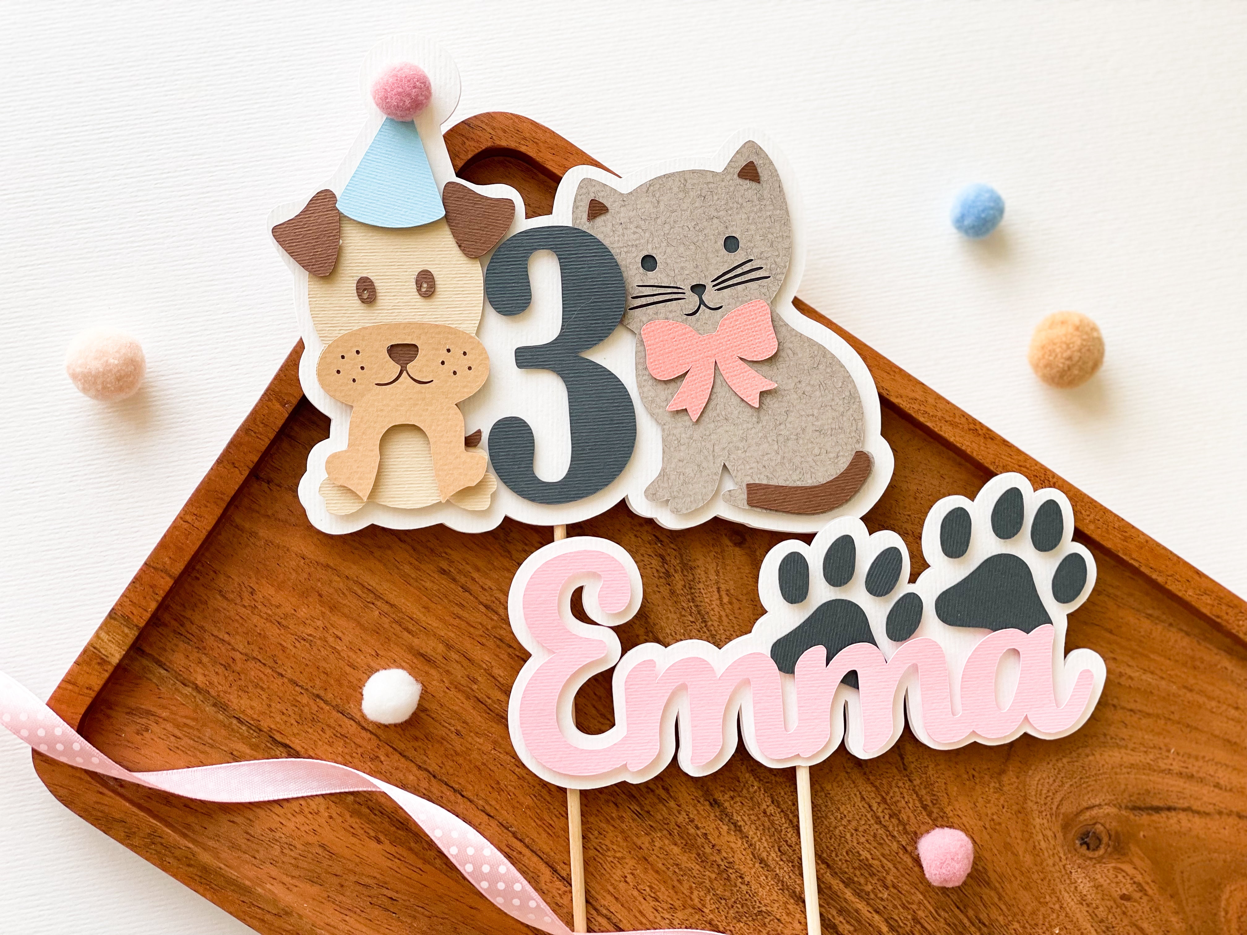 Pet Cake Topper, Pet Birthday Cake Topper, Anniversary Pet, Dog Statue...