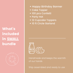 Girl Milk & Cookies Bundle, One Sweet Girl Birthday Decorations