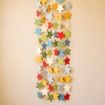 Colorful Retro Stars Party Garland - Fun to be One Birthday Decorations