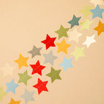 Colorful Retro Stars Party Garland - Fun to be One Birthday Decorations