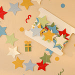 Colorful Retro Stars Party Garland - Fun to be One Birthday Decorations