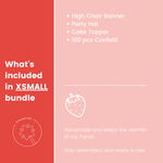 Berry First Birthday Bundle, Strawberry Party Decorations