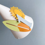 Surf One Party Hat Surf First Birthday Party  Surf theme The Big One Birthday Surfboat Summer Beach 1st Birthday Party