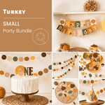 Turkey 1st Birthday Party Bundle