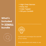 Turkey 1st Birthday Party Bundle