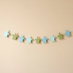 Sea Turtle Paper Party Garland - Ocean Birthday Decoration