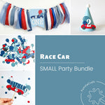 Two Fast Birthday Bundle - Vintage Racing Car Party
