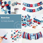 Two Fast Birthday Bundle - Vintage Racing Car Party