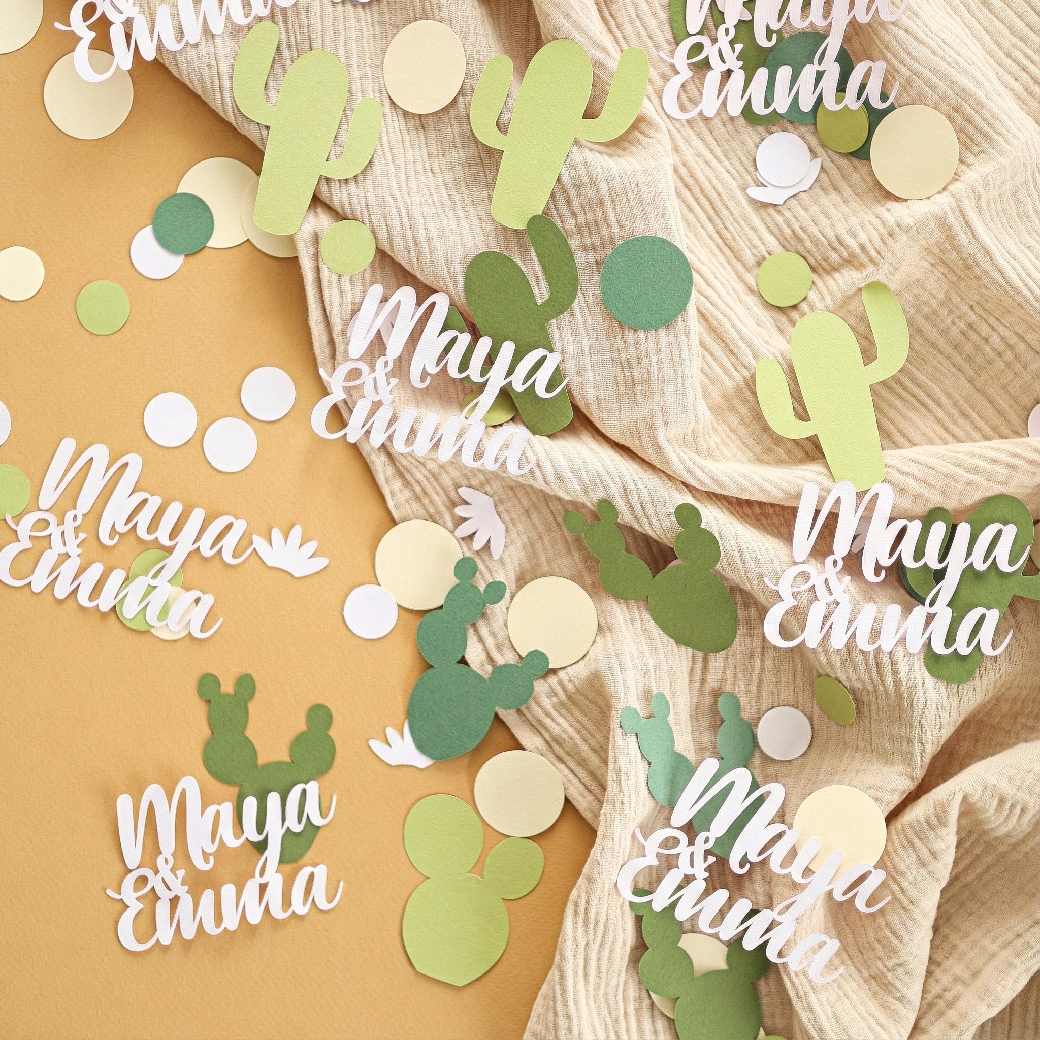 Cactus Confetti - Desert Baby Shower & Prickly Pair Party Decor