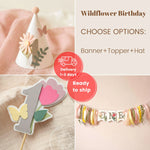 Wildflower Highchair Banner-Ready To Ship