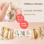 Wildflower Highchair Banner-Ready To Ship