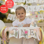Wildflower Highchair Banner-Ready To Ship