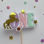 Unicorn Place Cards Rainbow 1st Birthday