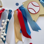 Baseball Highchair Banner Baseball Themed 1st Birthday Party Decorations Rookie of the Year