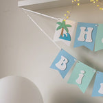 The Big One Surf Birthday Banner Ocean Birthday Decor