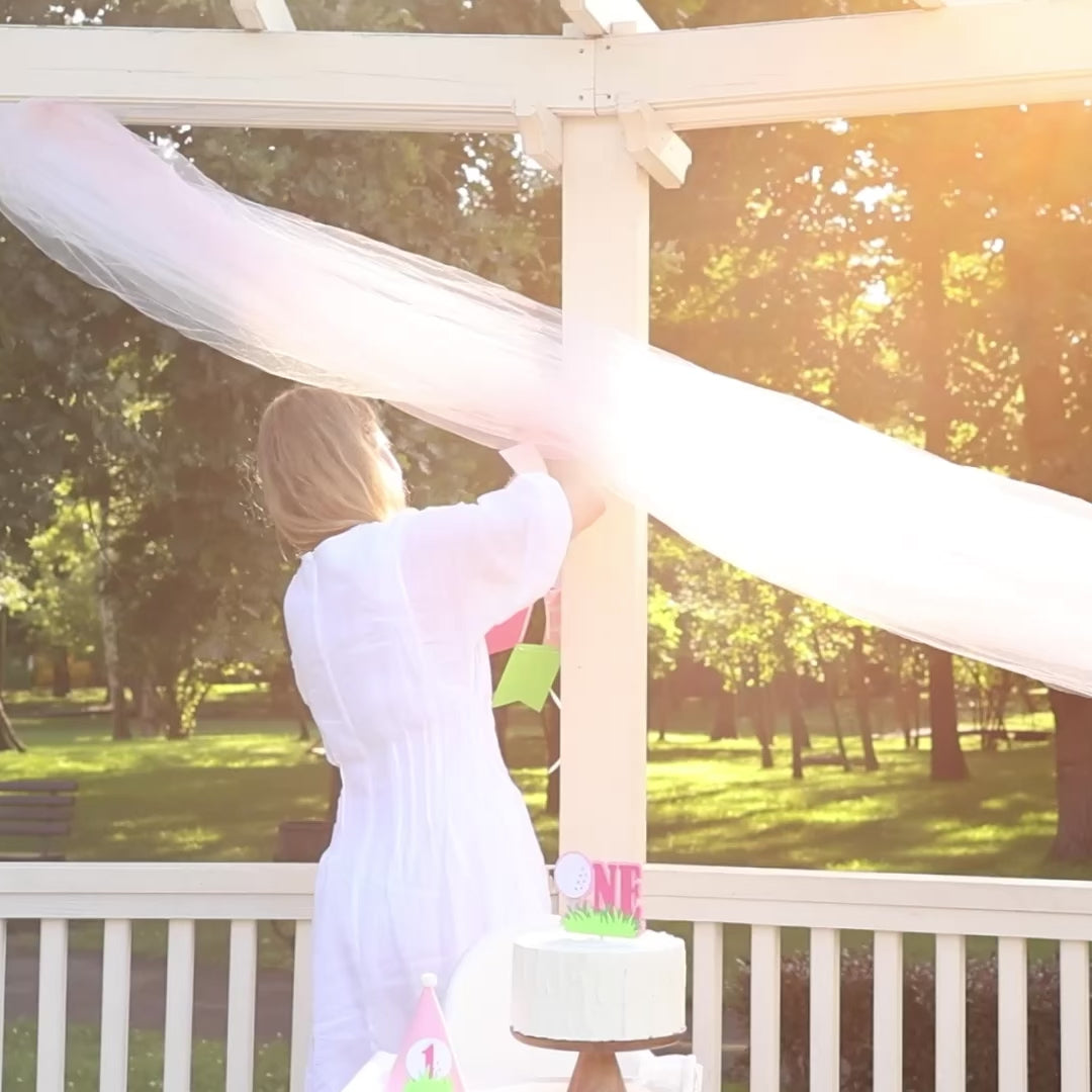 Hole in One Golf Birthday Centerpiece Kit - Sports Party Decor