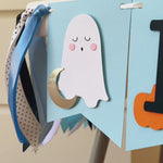  Ghost Theme Banner One Halloween Highchair Banner 