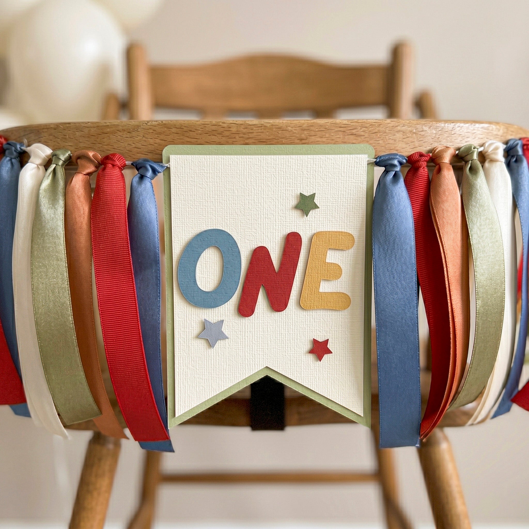 Fun to be One Birthday Highchair Banner