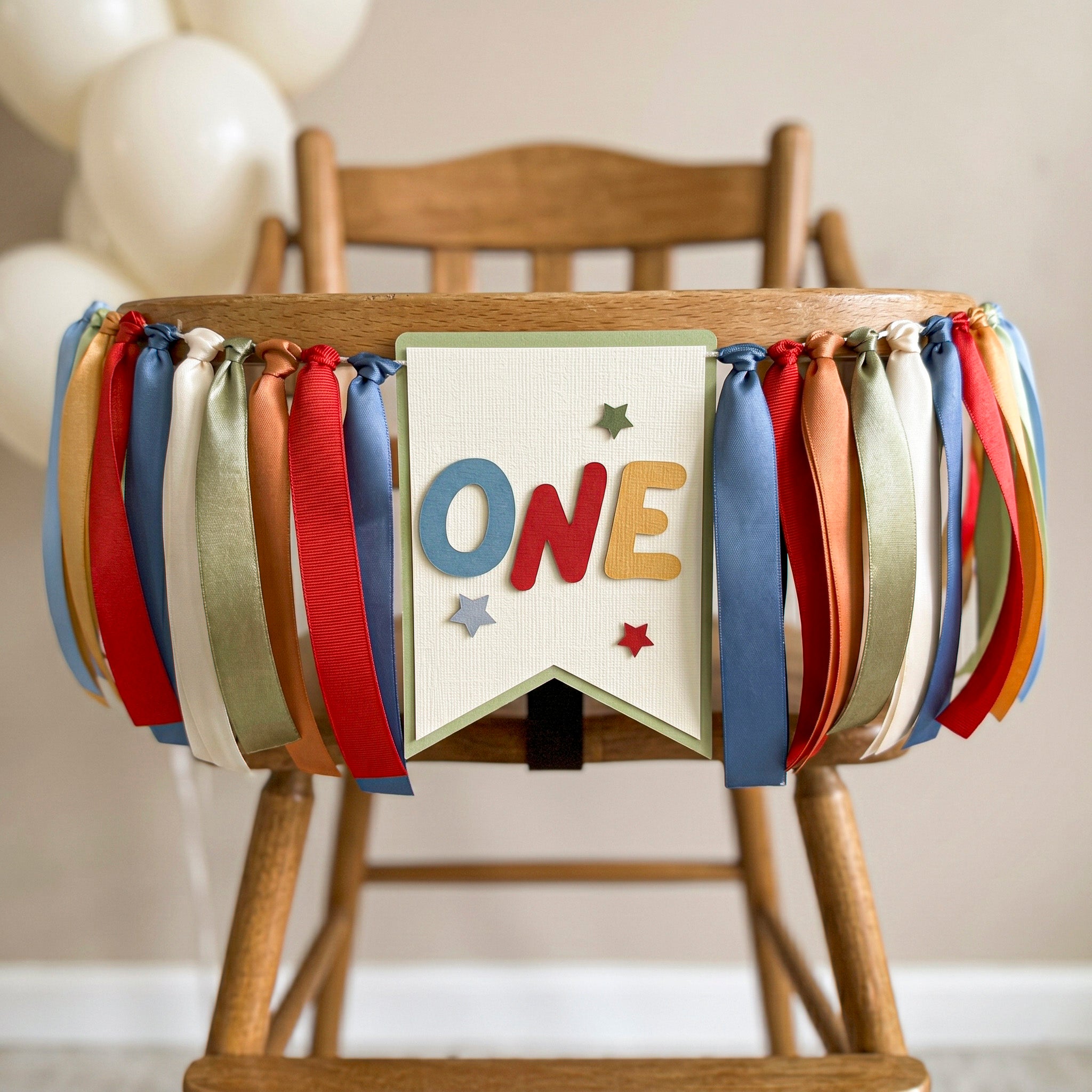 Fun to be One Birthday Highchair Banner