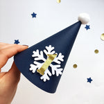 Snowflake One Party Hat Christmas Holiday Birthday Winter Birthday Party Oh What Fun it is to be One Winter Onederland party 