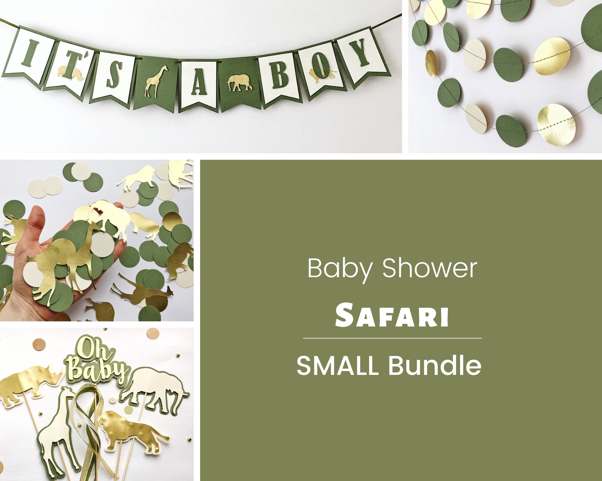 Safari Baby Shower Bundle