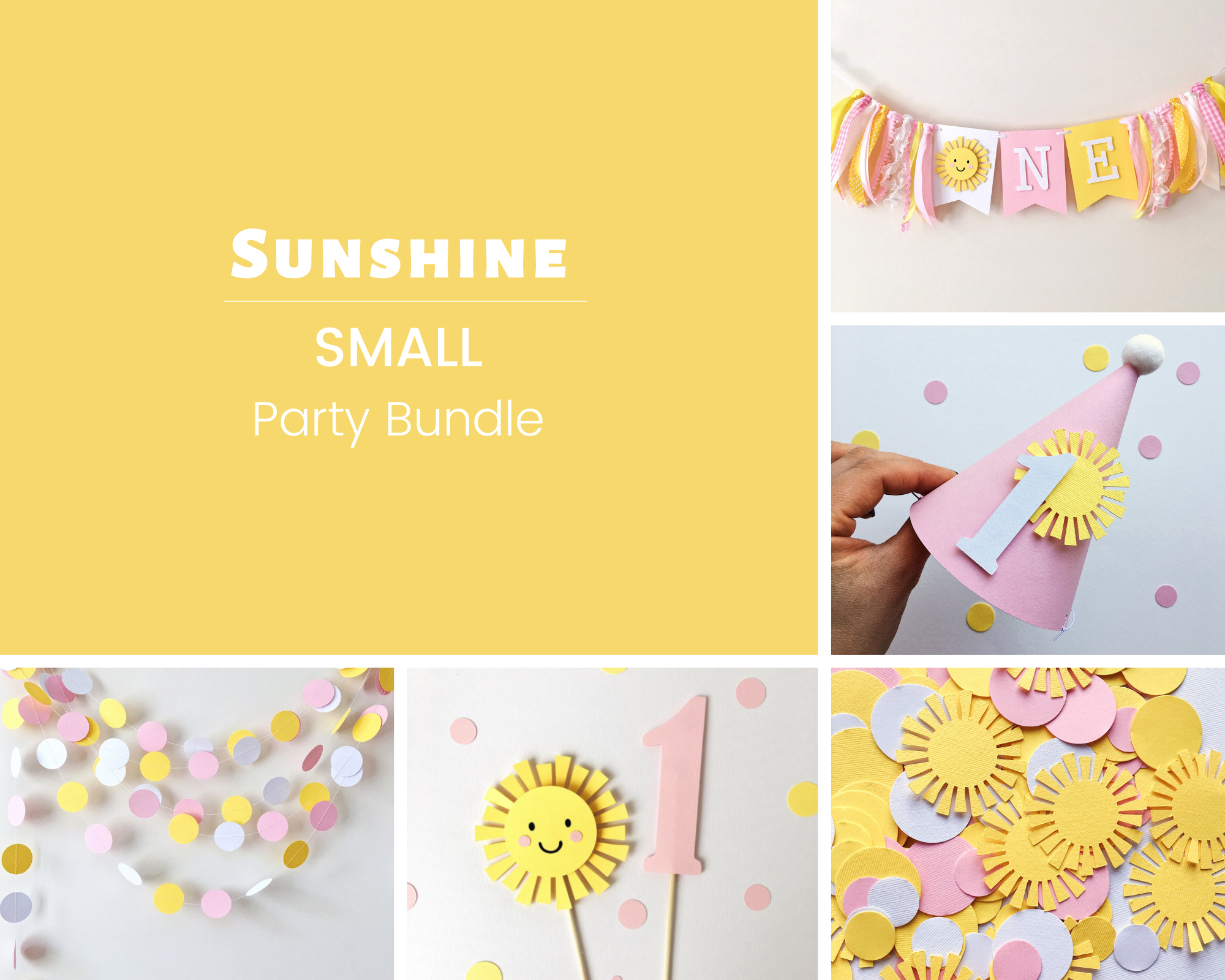 Girl Sunshine Birthday Bundle