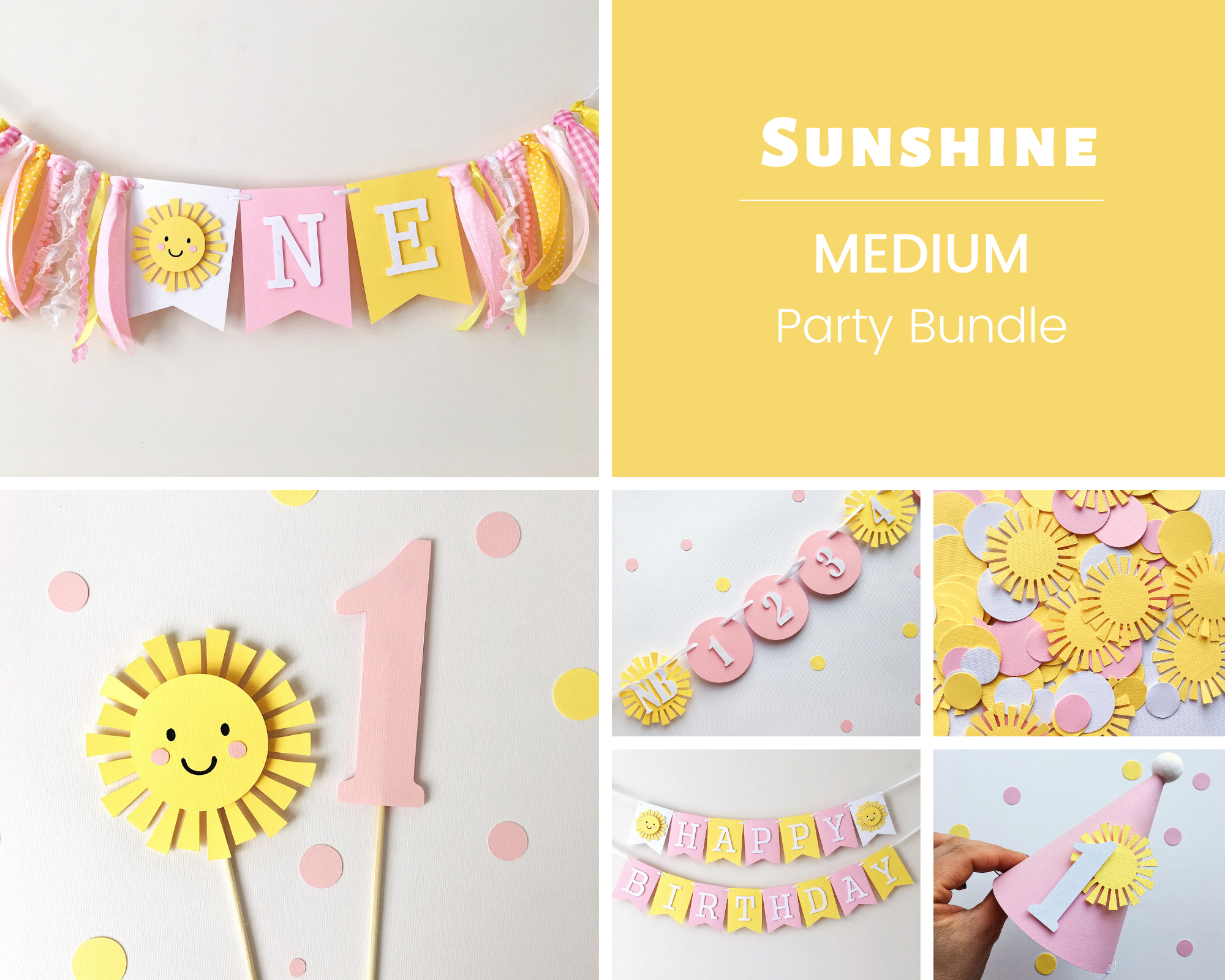 Girl Sunshine Birthday Bundle