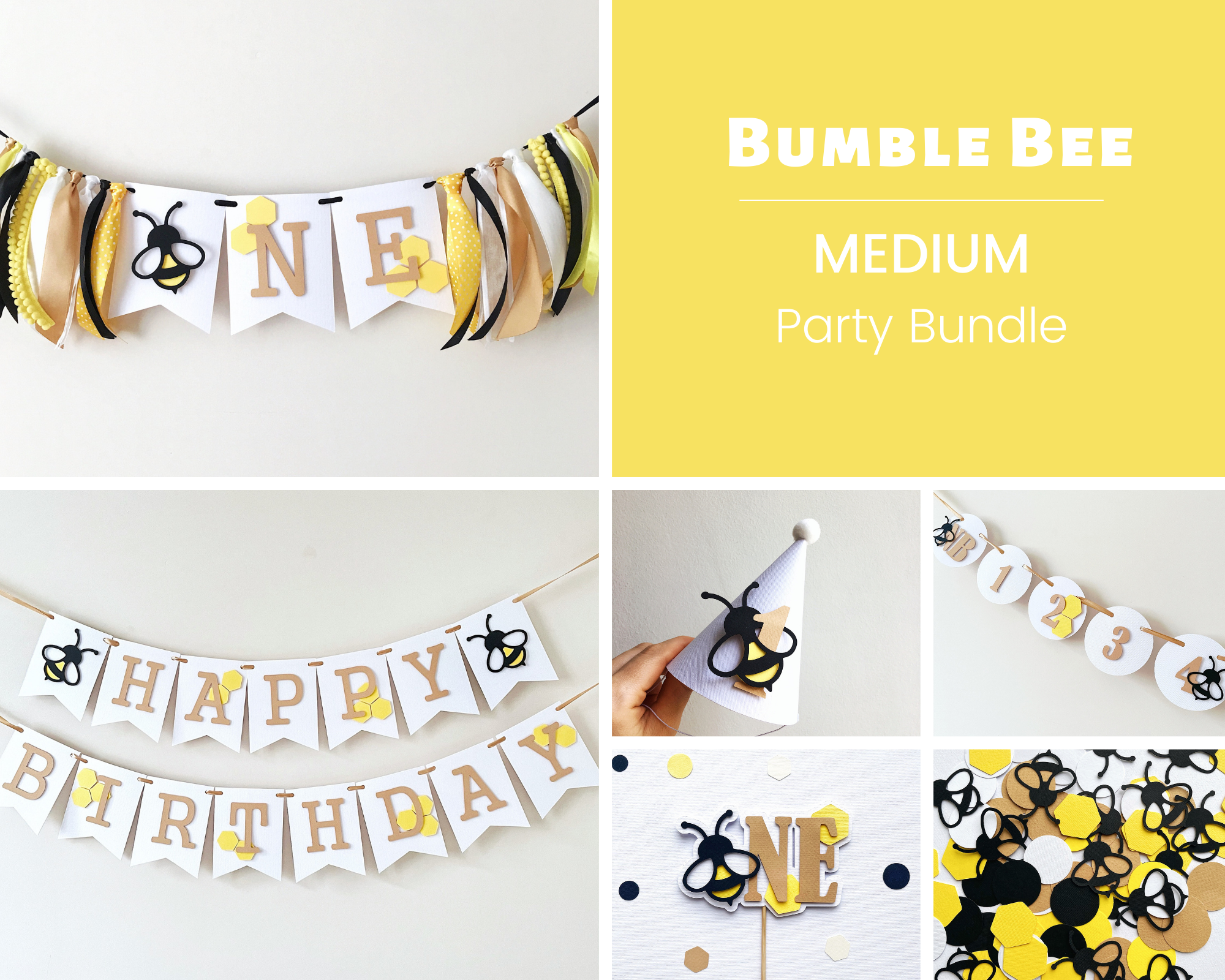 Bumble Bee Birthday Bundle