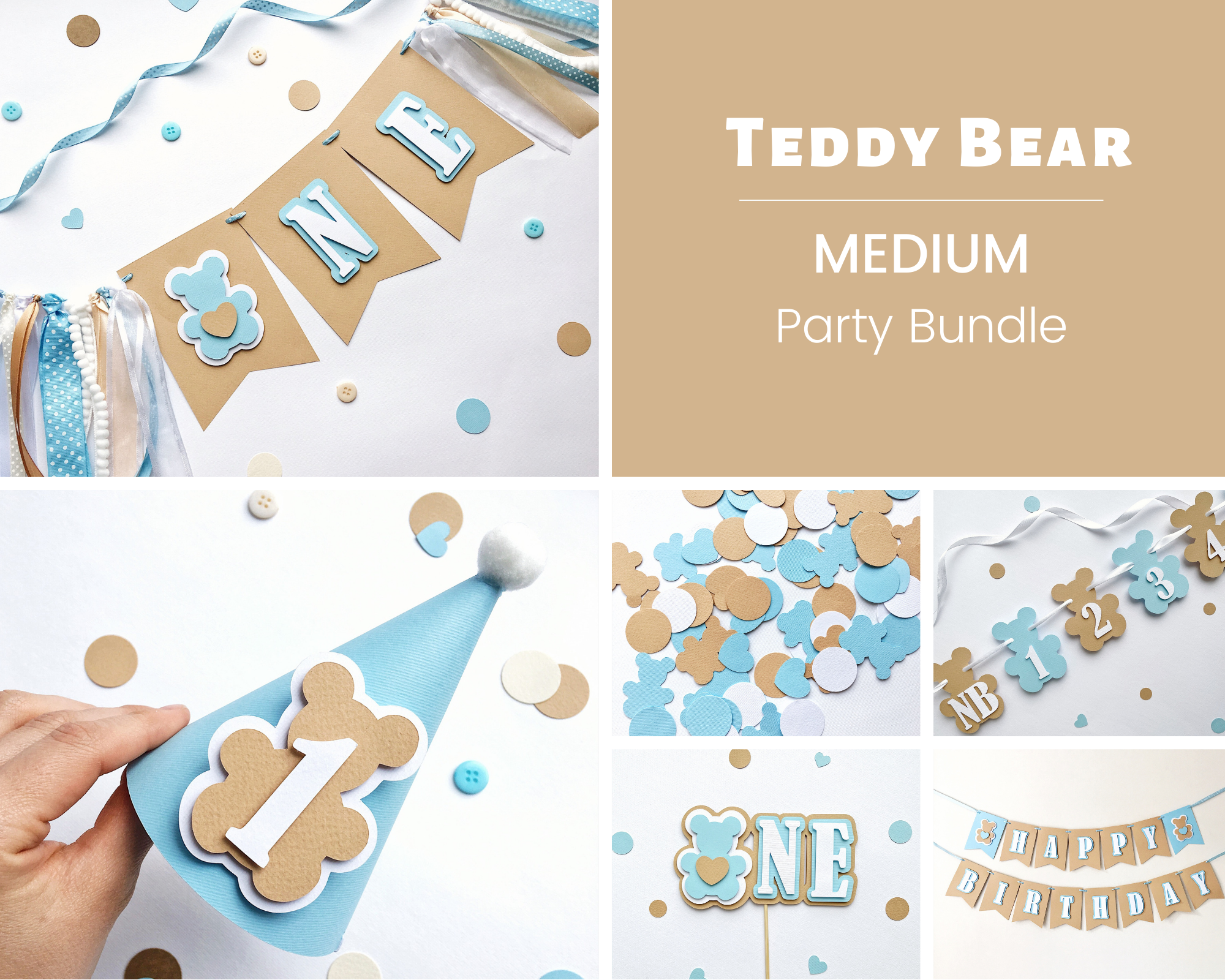 Teddy Bear First Birthday Party Decorations