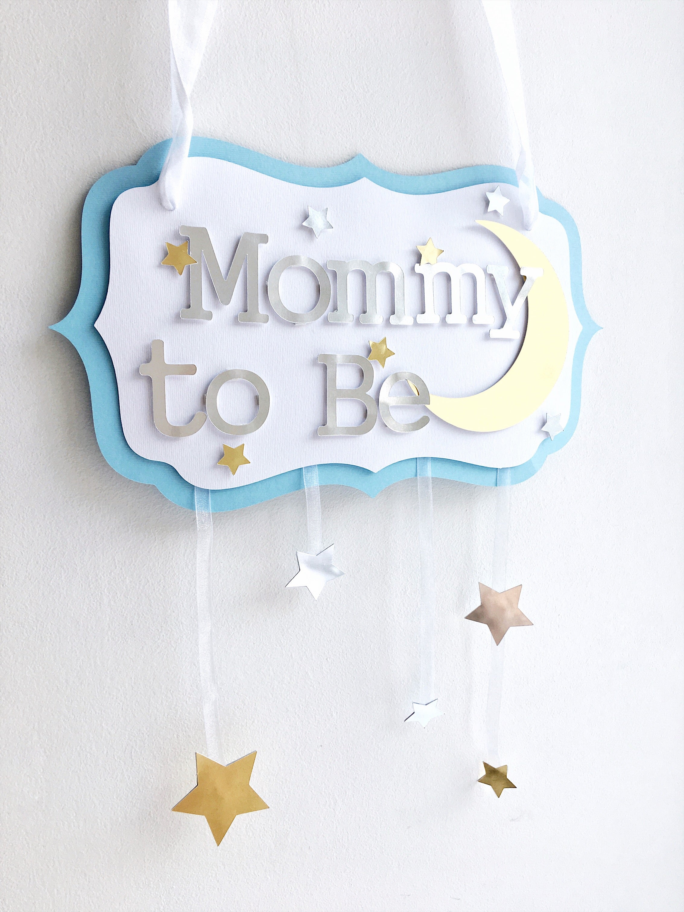 Baby Shower Chair Door Sign