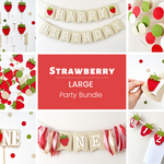 Strawberry 1st Birthday Bundle