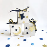 Over The Moon Baby Shower Decorations Moon Star Favor Boxes Twinkle Little Star 1st Birthday Lunar Celestial Baby Shower Gift Box
