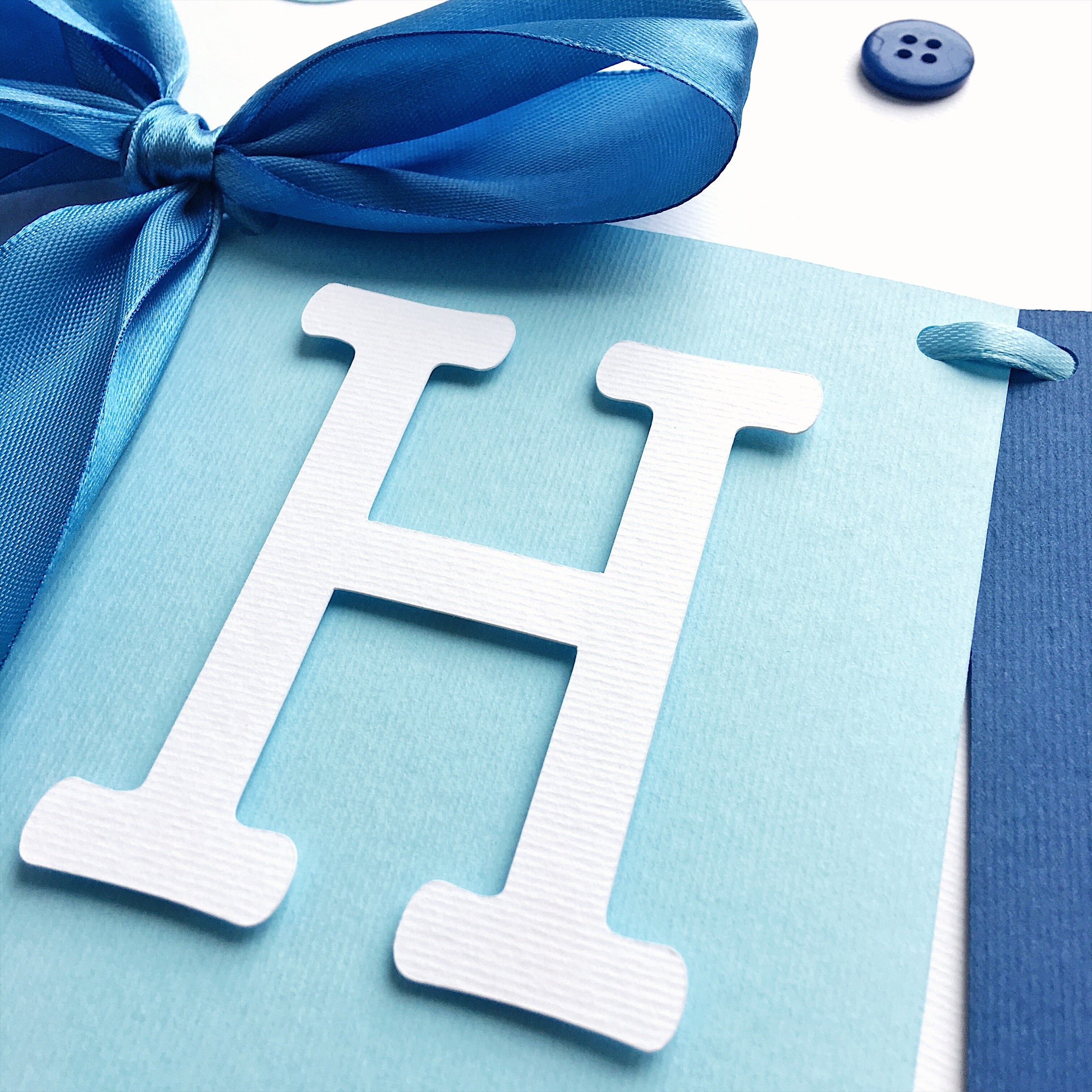 Blue Birthday Banner