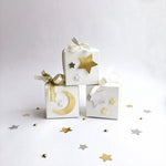 Over The Moon Baby Shower Decorations Moon Star Favor Boxes Twinkle Little Star 1st Birthday Lunar Celestial Baby Shower Gift Box