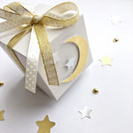 Over The Moon Baby Shower Decorations Moon Star Favor Boxes Twinkle Little Star 1st Birthday Lunar Celestial Baby Shower Gift Box