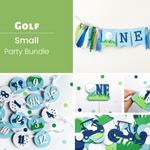 Golf 1st Birthday Party Small Bundle Hole In One Decorations