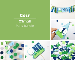 Golf 1st Birthday Party XSmall Bundle Hole In One Decorations