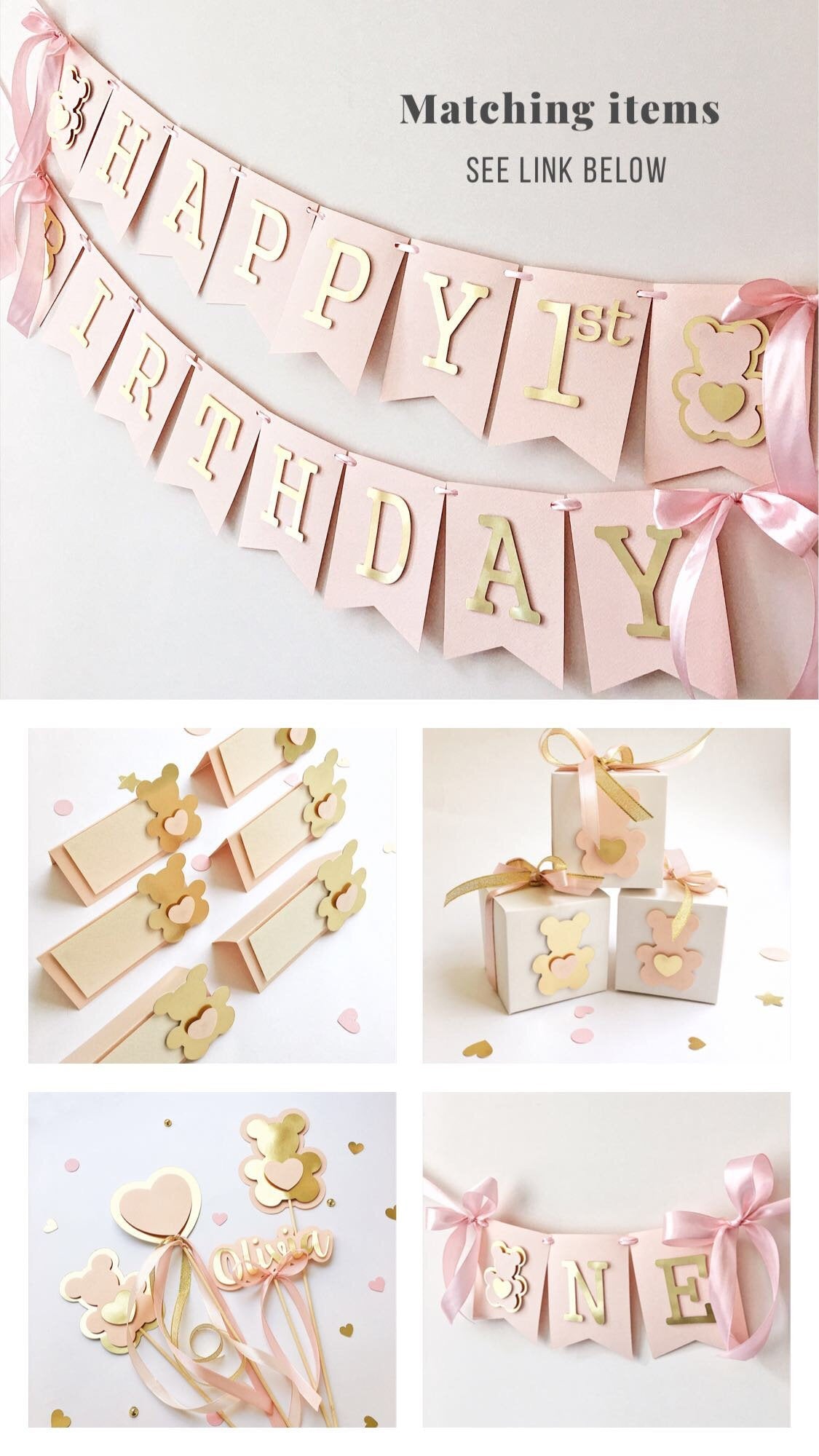 Teddy Bear Birthday Party Decorations 