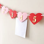 Sweetheart 12 Month Photo Banner Valentines Themed First Birthday Decorations Little Sweetheart 1st Birthday Monthly Banner