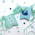 Whale Baby Shower Banner