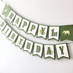 Safari: Birthday Banner